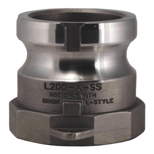 L400-A-AL Vent-Lock™ Safety Cam & Groove Type A Adapter L400-A-AL Vent-Lock™ Safety Cam & Groove Type A Adapter